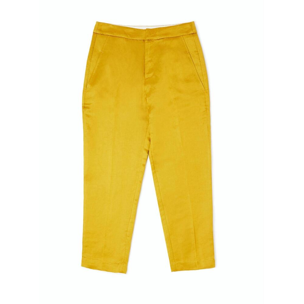 NEW TELA women's remo ankle pant in yellow